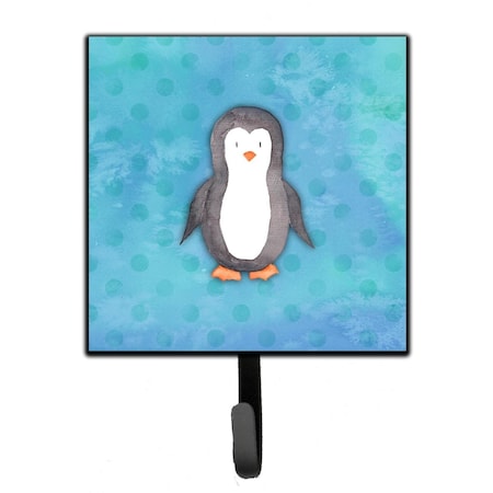Carolines Treasures Polkadot Penguin Watercolor Leash or Key Holder BB7376SH4